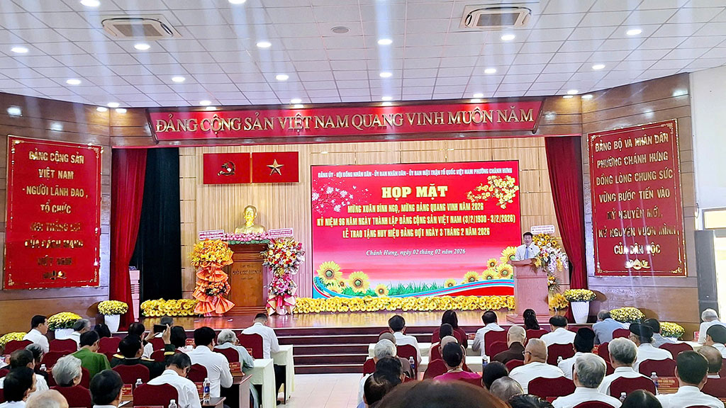 Xây dựng Đảng bộ phường Chánh Hưng vững mạnh trong kỷ nguyên mới