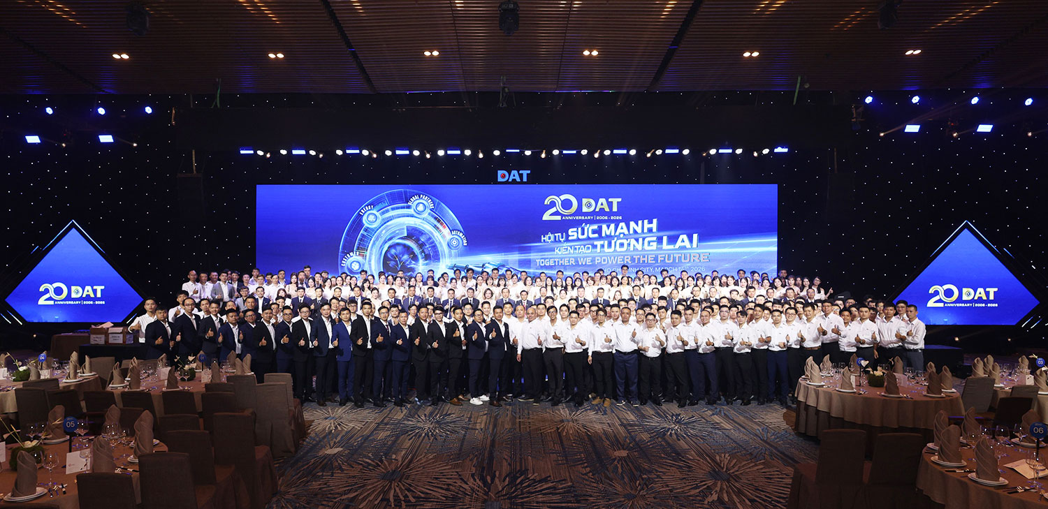 DAT Group kỷ niệm 20 năm: Từ doanh nghiệp thiết bị đến hệ sinh thái công nghệ – năng lượng xanh