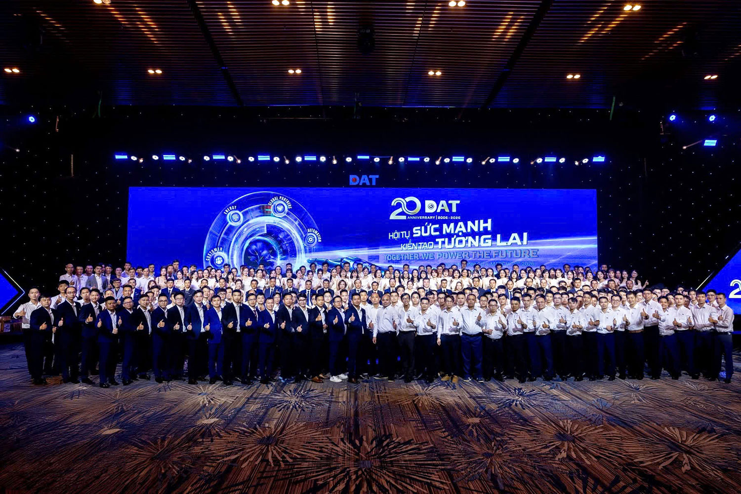 DAT Group kỷ niệm 20 năm thành lập: Khẳng định vị thế trong lĩnh vực công nghệ và năng lượng xanh