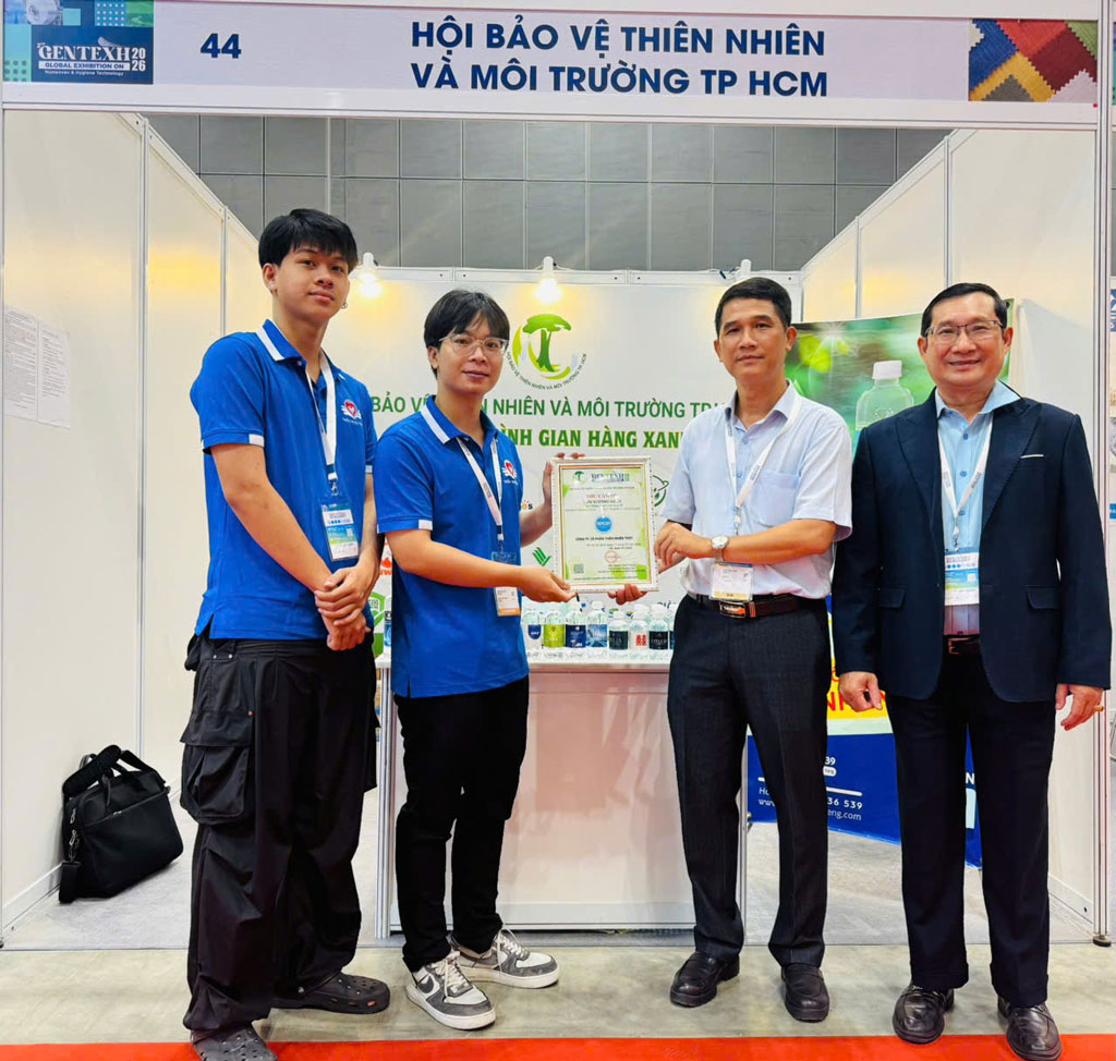 Gentexh Vietnam 2026: Gian Hàng Xanh thúc đẩy chuyển đổi xanh trong cộng đồng doanh nghiệp