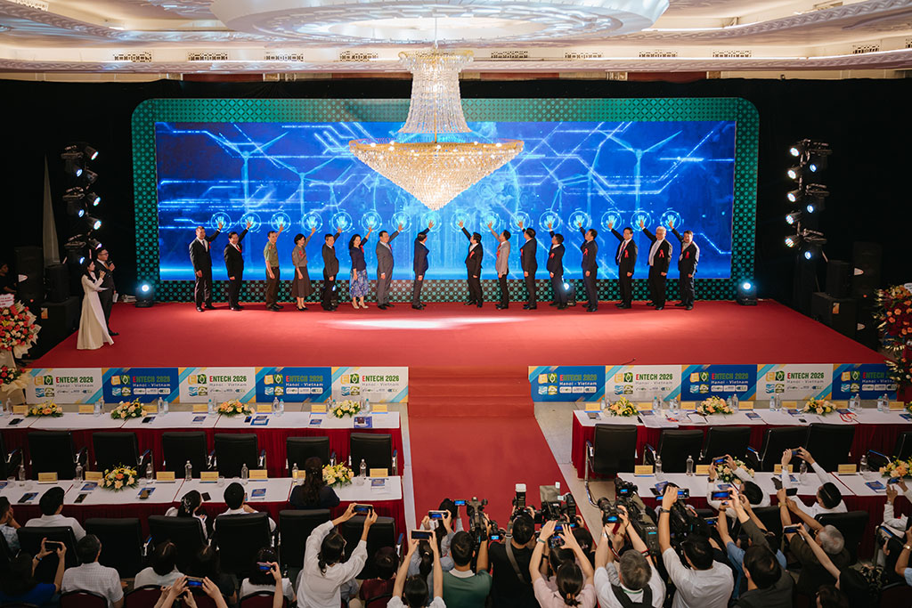 Khai mạc ENTECH HANOI 2026: Thúc đẩy phát triển năng lượng xanh và bền vững