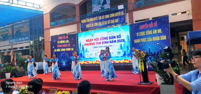 Ngày hội Công dân số Tam Bình 2026: GPS 4.0 và bước chuyển mình của hạ tầng công cộng trong kỷ nguyên số
