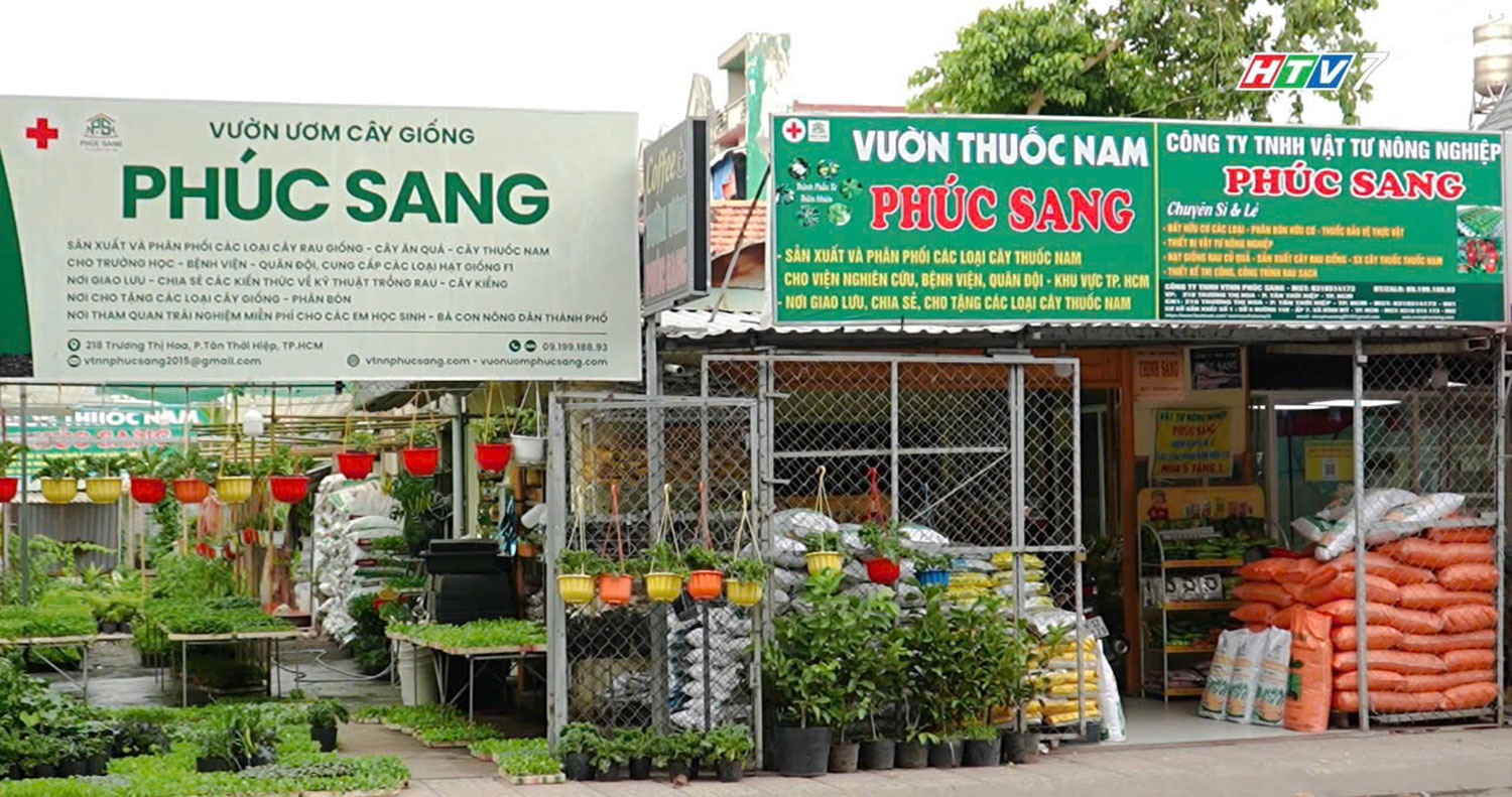 Vật tư nông nghiệp Phúc Sang lan tỏa nông nghiệp xanh – từ vườn nhà đến không gian đô thị