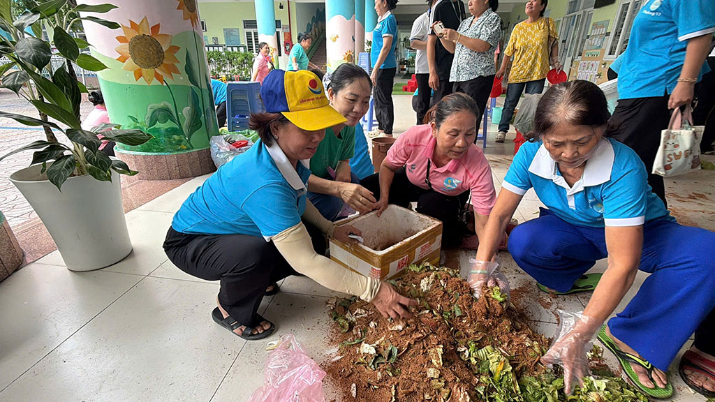 Biến rác hữu cơ thành tài nguyên: Thực hành kinh tế tuần hoàn từ gia đình