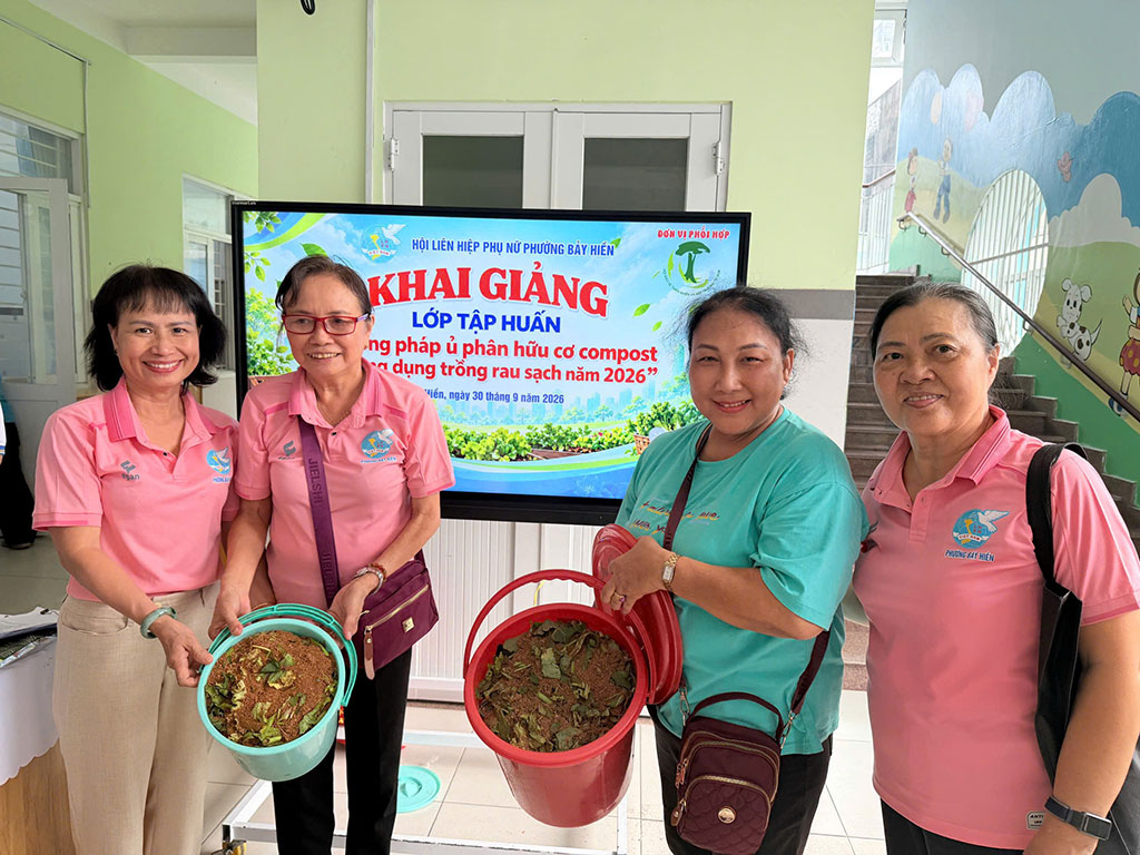 Biến rác hữu cơ thành tài nguyên: Thực hành kinh tế tuần hoàn từ gia đình