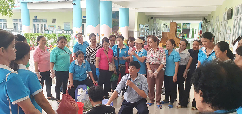 Biến rác hữu cơ thành tài nguyên: Thực hành kinh tế tuần hoàn từ gia đình